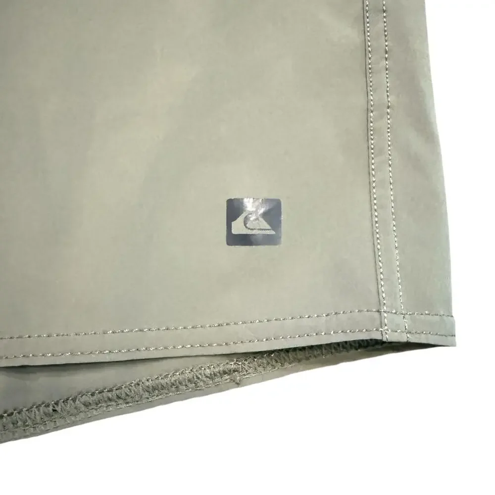 Quiksilver Men’s Waterman olive green board shorts, swim, some stretch Size 38